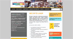 Desktop Screenshot of laserconseil.fr